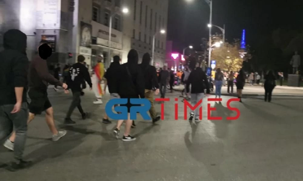 Θεσσαλονίκη: Επίθεση με πέτρες στην πορεία του Thessaloniki Pride – Έξι προσαγωγές